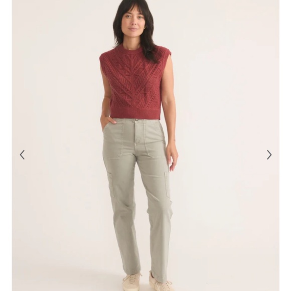 Marine Layer Brooke Sweater Vest Size Large - Picture 5 of 11